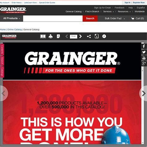 graingers website